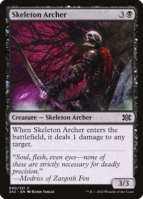 Skeleton Archer Foil (090) Double Masters 2022 MTG Magic