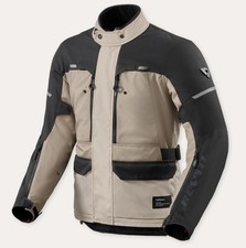 GIACCA MOTO REV'IT REVIT OUTBACK 5 H2O 3 STRATI SABBIA NERO SAND BLACK TG XL