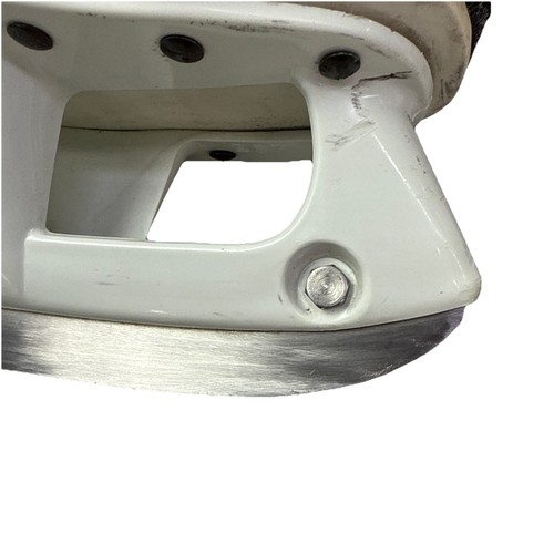 Pattini da hockey su ghiaccio vintage CCM Ultra Tacks taglia 9,5 Pro Lite 3 lame 44 e protezioni 2i - Foto 13 di 19