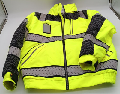 KwikSafety | UNIVERSE Safety Bomber Jacket | Class 3 | SMALL | KS5522 | Hi Vis