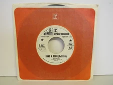 T. Rex Bang A Gong/Raw Ramp Promo Rock 7" 45 RPM