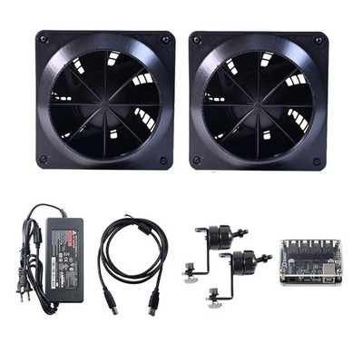 SIMDT 8m/s Low Noise Wind Speed Kit for Logitech/Thrustmaster Racing Simulators