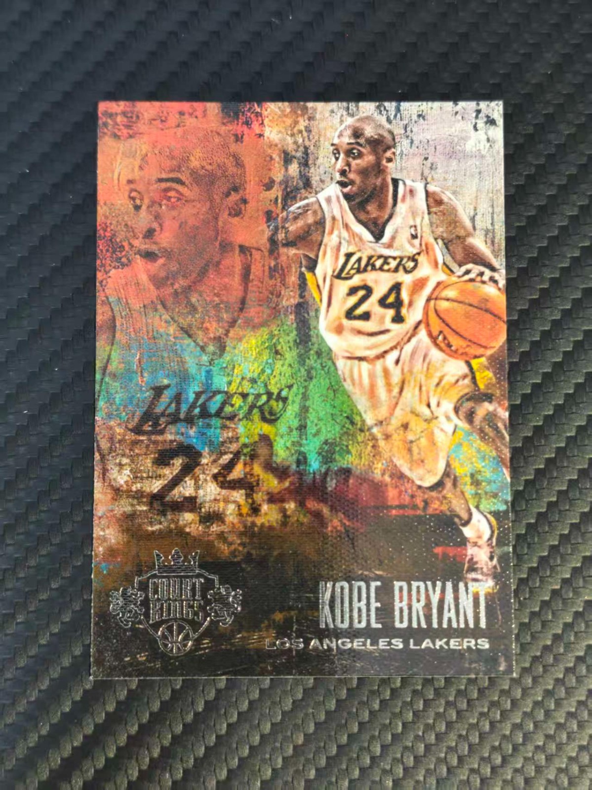 2013-14 Panini Court Kings Base set #52 Kobe Bryant