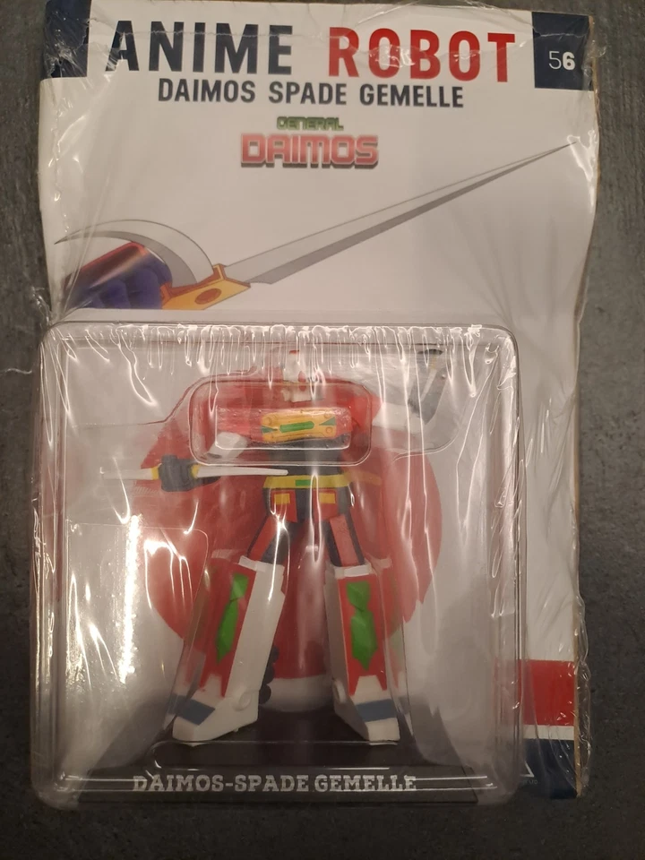 GENERAL DAIMOS SPADE GEMELLE ANIME ROBOT COLLECTION CENTAURIA YAMATO FIGURE 56 - Immagine 2 di 3