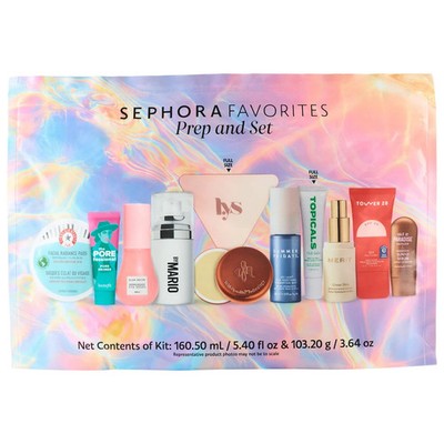 NEW Sephora Favorites Prep and Set Skincare & Makeup Set $183.00 VALUE BNIB