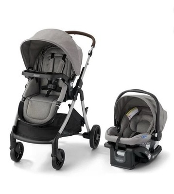 Graco Modes Closer 3 In 1 Travel System BRAND NEW Highland Grey stroller CarSeat