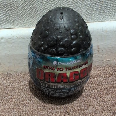 Drachenzähmen leicht gemacht Die verborgene Welt Ei Plüsch 3 Zoll Ohnezahn blaue Flecken selten