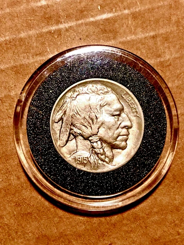 1915-P Buffalo Nickel Uncirculated ,   Early Date... very high grade Buffalo
