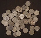 Roll of 50-1943 P Lincoln Steel Wheat Cents - VF-AU Conditions-Nice Appearances