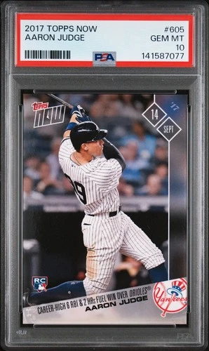 Aaron Judge 2017 Topps Aaron Judge #605 Rookie