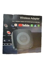 Wireless Carplay AI Box Android Auto Adapter Converter Car Video 3 In 1 CXZ-715