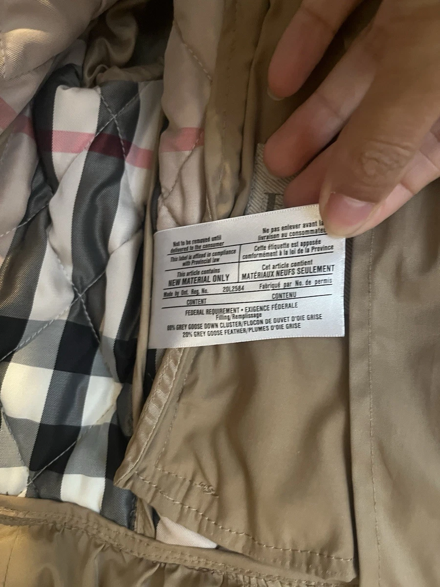 Chaqueta corta acolchada Burberry Brit