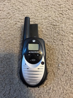 Audiovox GMRS122-2CH Black 22-Channels Backlit LCD 2-Way Radio Walkie Talkie