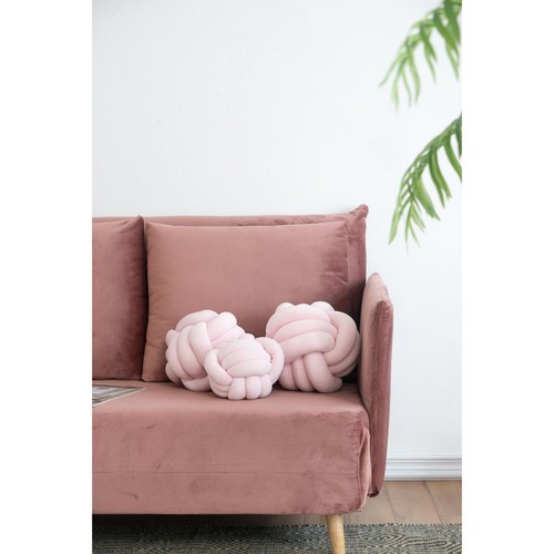 A&B Home 52535-3 Lamis 6.1 inch Pink Pillow - Picture 5 of 11