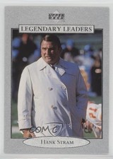 1997 Upper Deck NFL Legends Hank Stram #132 m5x