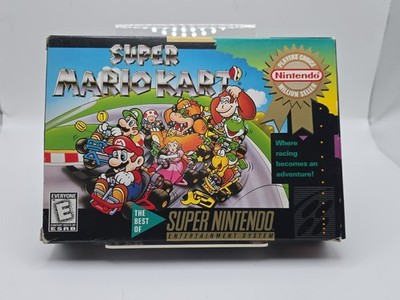Super Mario Kart (Nintendo SNES, 1992) - Complete In Box