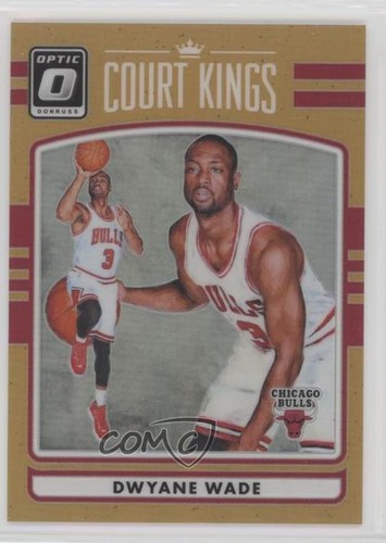 2016 Panini Donruss Optic Court Kings Orange Prizm /199 Dwyane Wade #3 HOF q2w