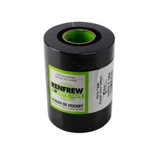 Renfrew Pro Black Cloth Hockey Tape, 5 Rolls (1'' x 18m)