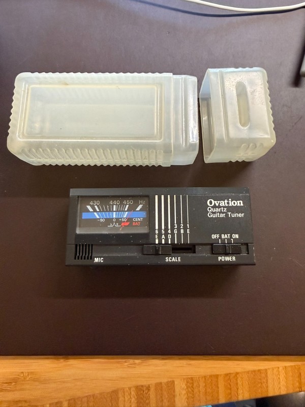Guitar Tuner Ovation Quartz No.9649