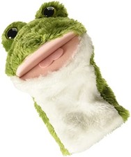 10" Frog Plush Hand Puppet