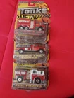 3 Vintage Tonka Metal Firetrucks. 2012-2015. NEW