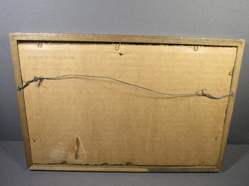 Original Art Print Vintage 1986 "Apples" Amish Signed Ed Gifford" 11.5" x 8" - Picture 10 of 13