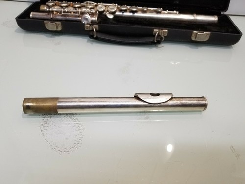 E.L. DeFord Elkhart Flute A51665 #1 with Hard Case - Picture 5 of 7