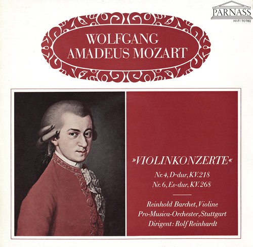 REINHOLD BARCHET Violine Lot/Sammlung KOSTENLOSER VERSAND Bach Händel Mozart Vivaldi - Bild 6 von 9