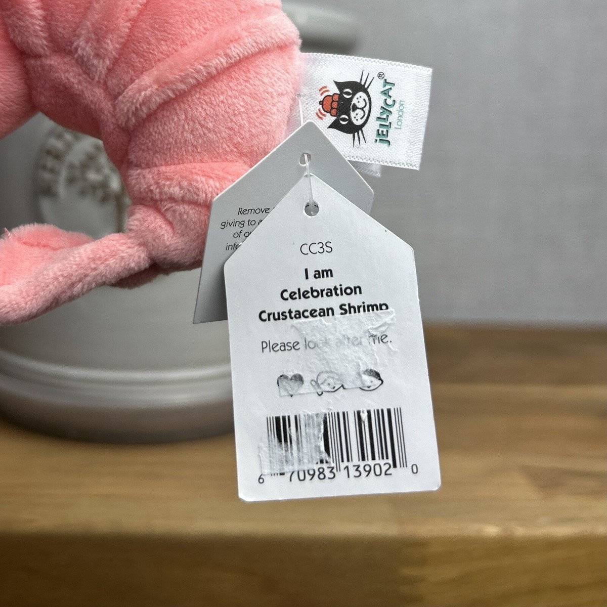 Jellycat Celebration Crustacean Shrimp Jellycat Celebration Crustacean Shrimp