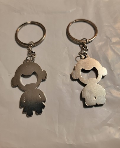 Keychain Boy N Girl, His And Hers - Picture 2 of 2