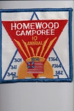 Homewood Camporee patch