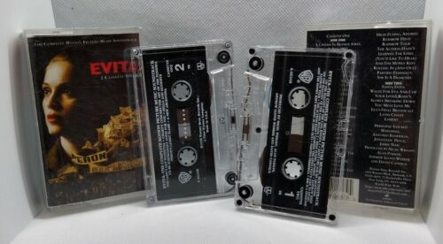 Evita kompletter Film Musik Soundtrack 2 Kassetten Tonband Set Madonna - Bild 2 von 6