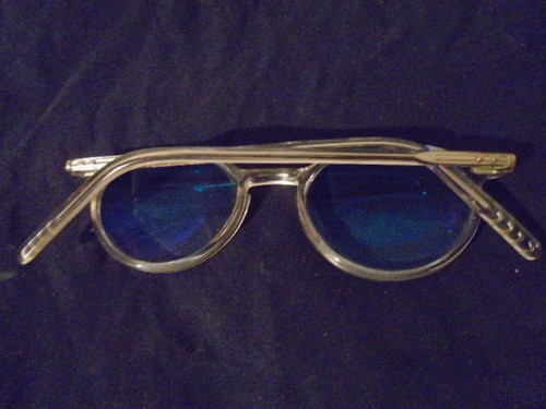 LUNOR RARE CLEAR ICE col. 04 MOD. 215 EYEGLASSES RX. GERMANY $600USD - Picture 6 of 7