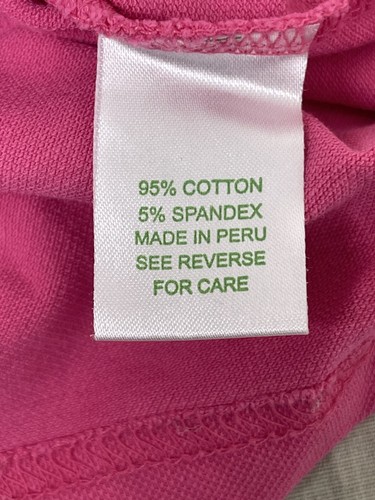Lilly Pulitzer Long Sleeve Polo Shirt Girl's size 7 - Picture 7 of 11
