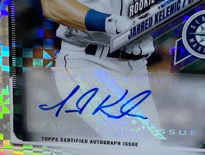 2021 Topps Chrome Update Jarred Kelenic X-Fractor RC Auto