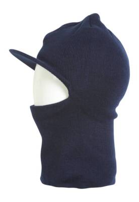 Face Ski Mask w/ Visor - Navy