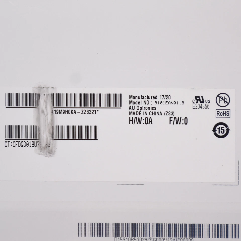 10.1" LCD Screen Touch Digitizer for HP X2 210 G2 TPN-Q180 Assembly B101EAN01.8 - Image 3 of 4