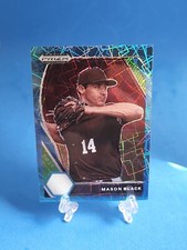 2021 Prizm Draft Picks MASON BLACK Carolina Blue Velocity 