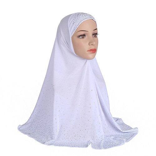 Ramadan Women Hijab Amira Wrap Shawl Prayer Hats Headscarf Muslim Turban Stole - Picture 34 of 59