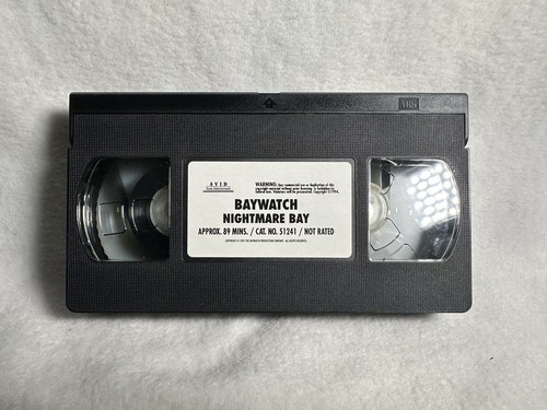 Baywatch Nightmare Bay 1994 VHS Avid Home Entertainment - Picture 5 of 5