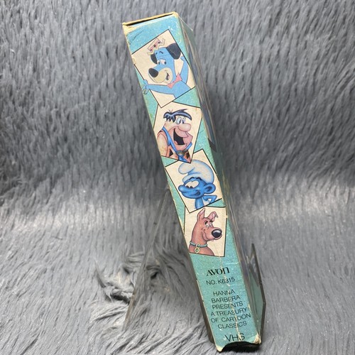 Cartoon Classics Smurfs Scooby-Doo Flintstones VHS Tape 1987 Hanna Barbera Avon - Picture 3 of 8