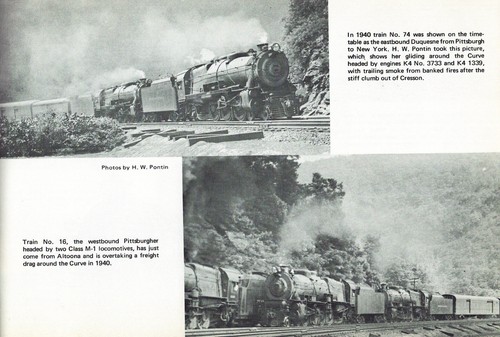 PENNSYLVANIA RAILROAD PRR WORLD FAMOUS HORSHOE CURVE ALTOONA STEAM LOCOMOTIVES - Picture 4 of 5