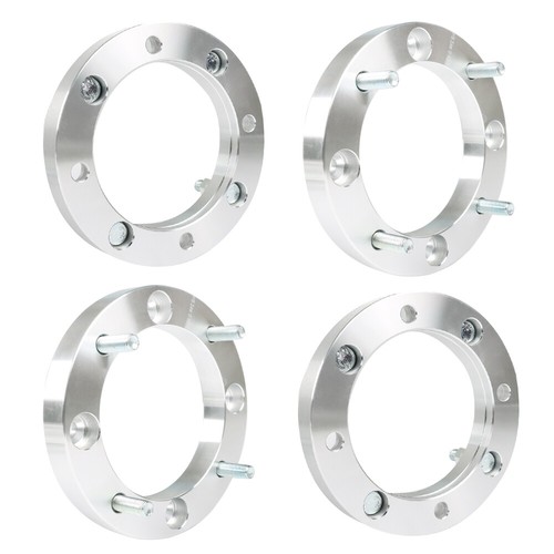 (4) Espaciadores de rueda de 1" 4x156 para Polaris RZR XP 1000 900s Ranger 12x1,5 plateados - Imagen 6 de 8