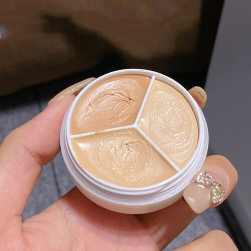 3-Farben-Make-Up-Palette Concealer-Creme Gesichtskontur Professionell Gegen π₯ - Picture 9 of 17