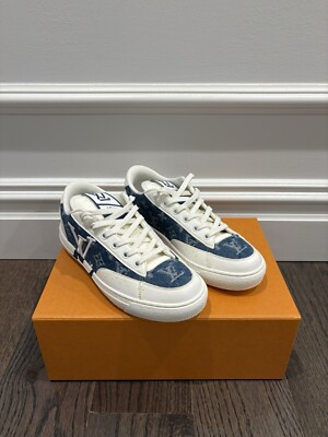Louis Vuitton Women s Charlie Sneakers In Blue - US Size 7/EU 37