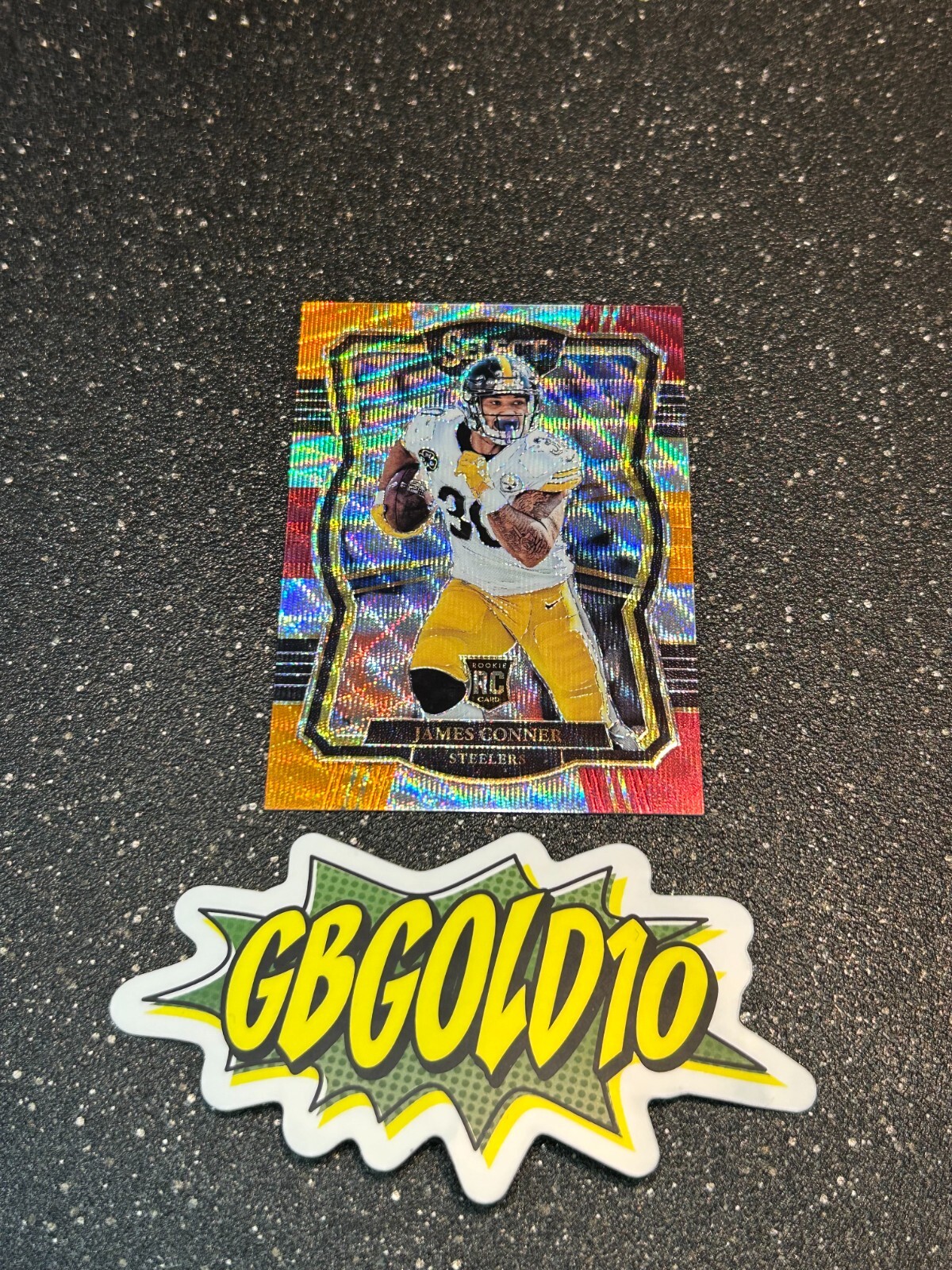 2017 Panini Select James Conner #196 Tri Color /149 Rookie RC