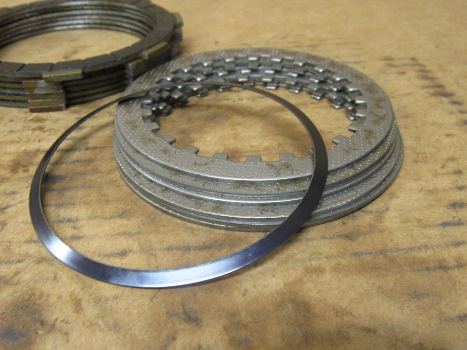 HONDA 1982 CM250C CM 250 CUSTOM Placas de embrague Acero de fricción Foto 2 de 4