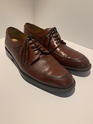 Daniel Cremieux Brown Leather Split Toe Oxford Dress Casual  display picture 3