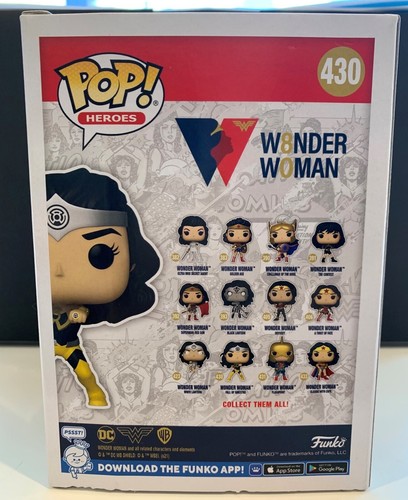 FUNKO POP! HEROES - WONDER WOMAN (THE FALL OF SINESTRO) #430 - NEW IN BOX - 第 2/5 張圖片