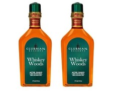 Clubman Reserve After Shave Lotion 6 oz - Whiskey Woods 01107 - Pack of 2